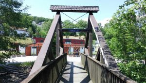 Selbitzbrücke in Blankenstein an der saale