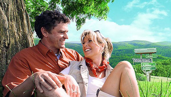 Glücklich am Rennsteig